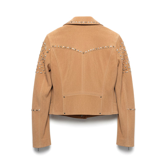 Sahara Rebel – Studded Suede Jacket