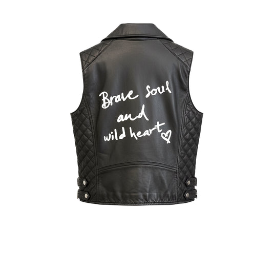 Wild Heart Vest — Black