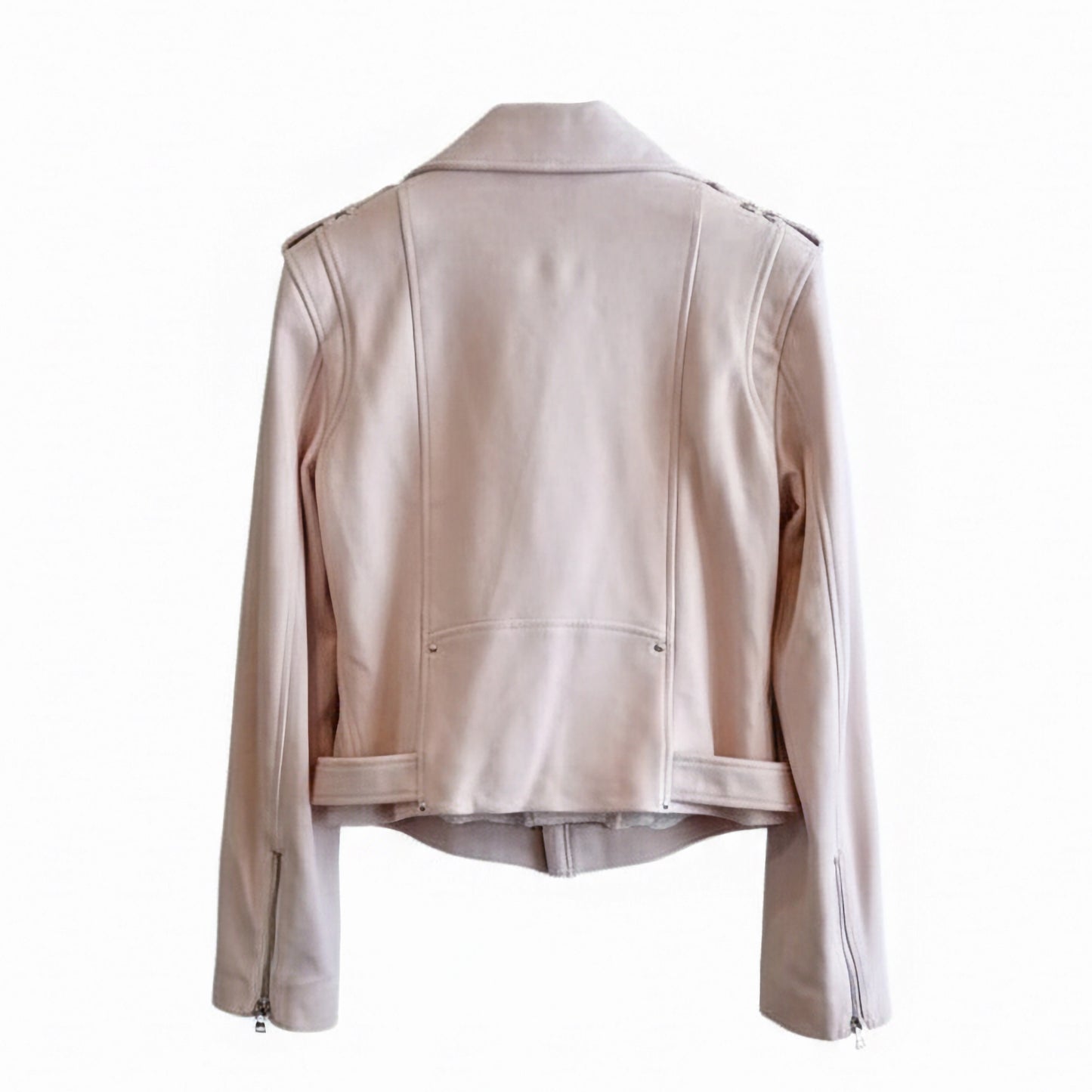 Blush Rider Jacket — Soft Pink