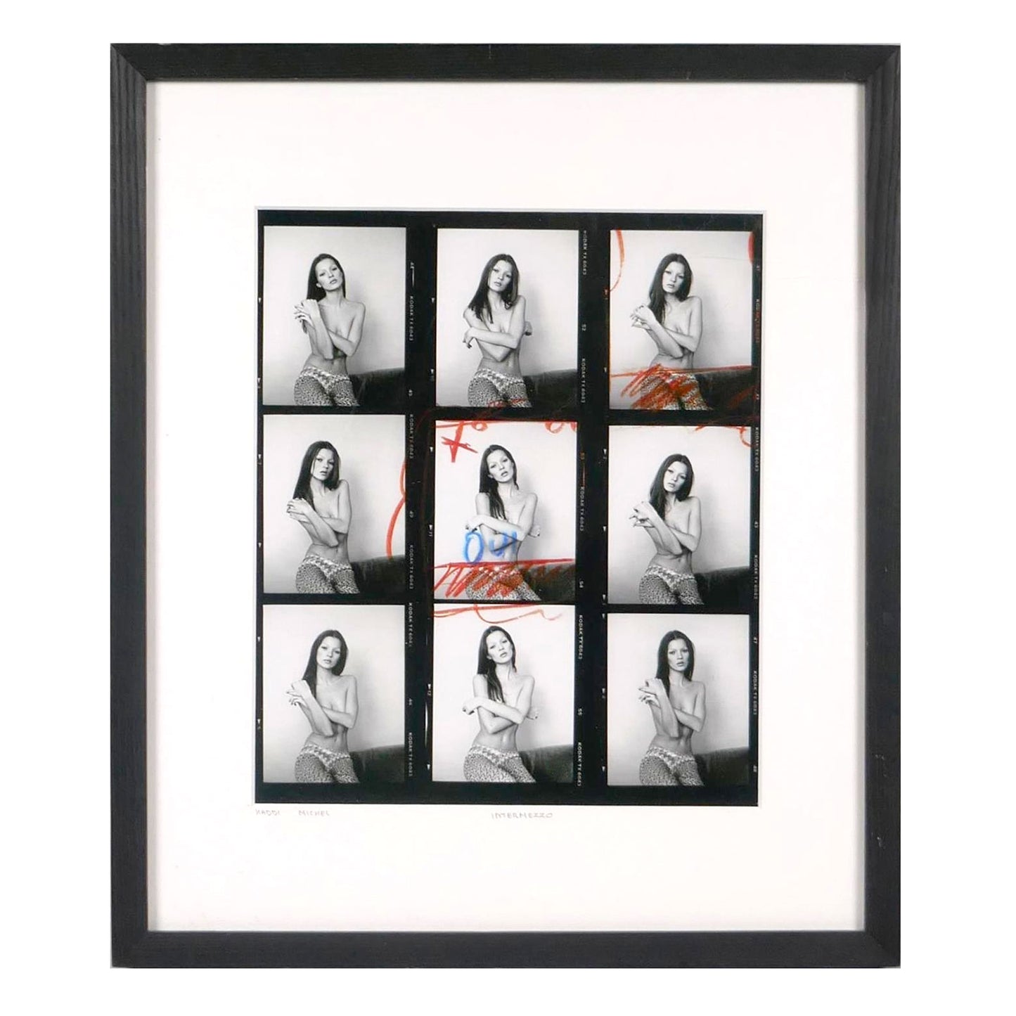 Michel Haddi. Kate Moss