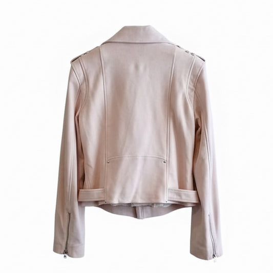 Blush Rider Jacket — Soft Pink